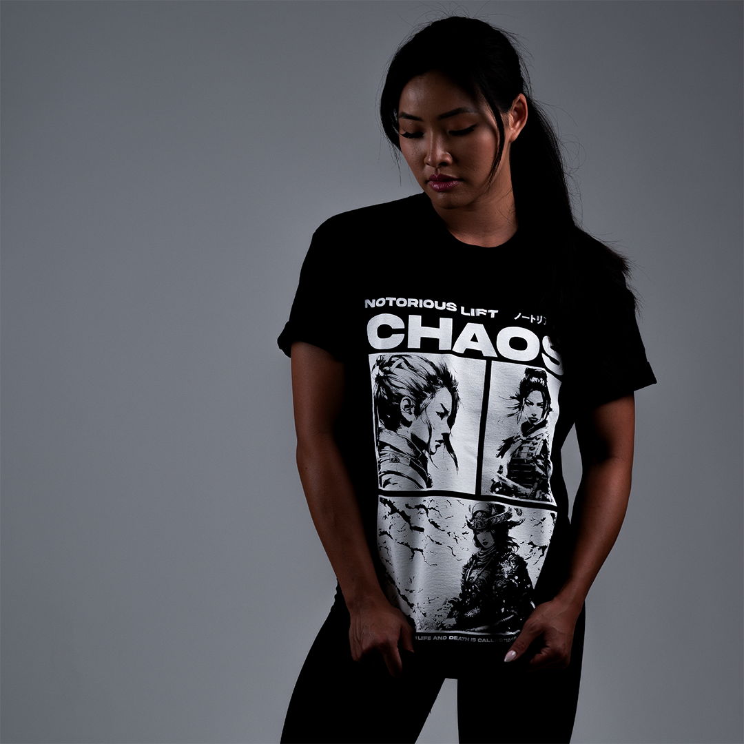 CHAOS TEE BLACK Notorious Lift