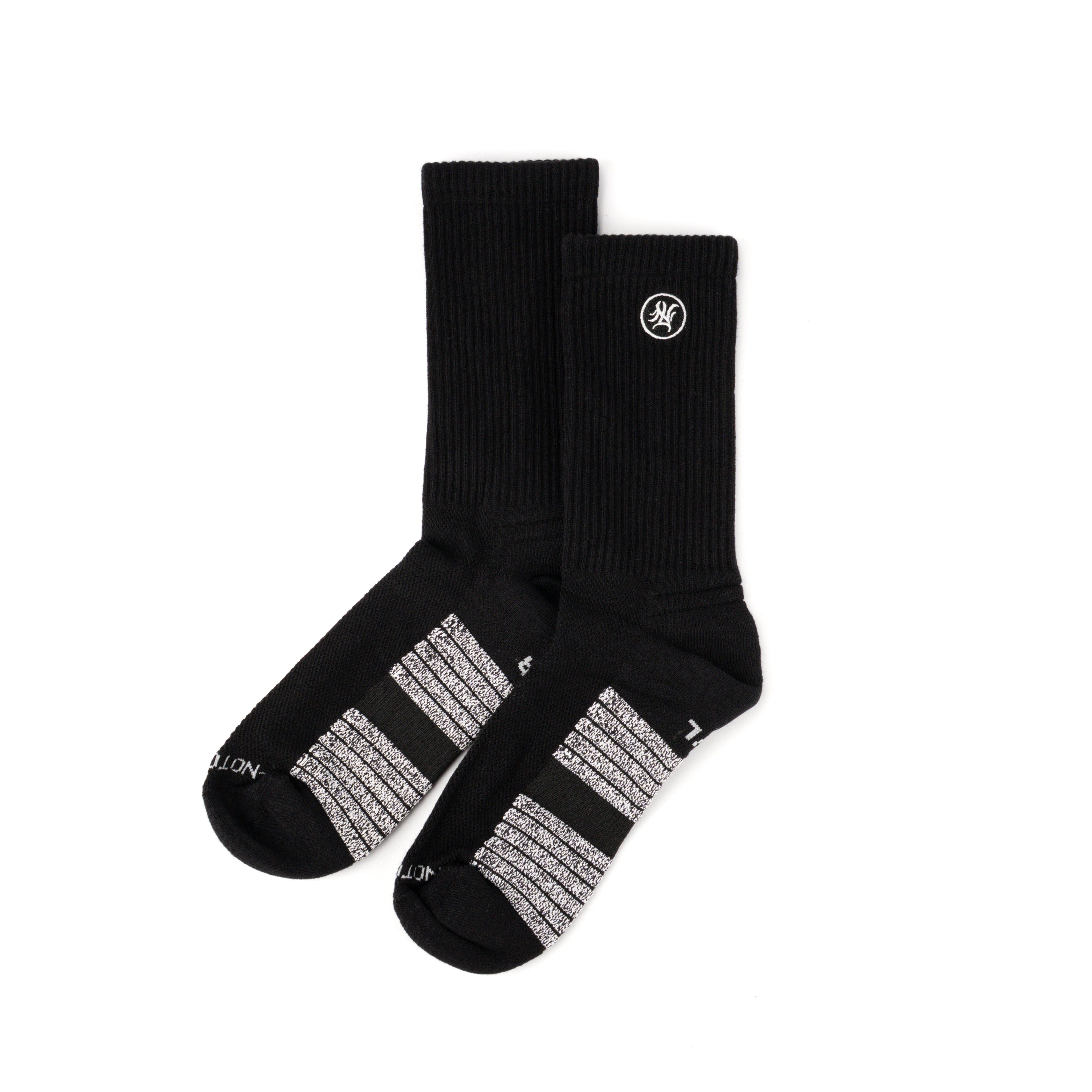 Two pairs of black Performance Crew Socks