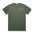 Green t-shirt with 'Notorious Lift' logo on a white background