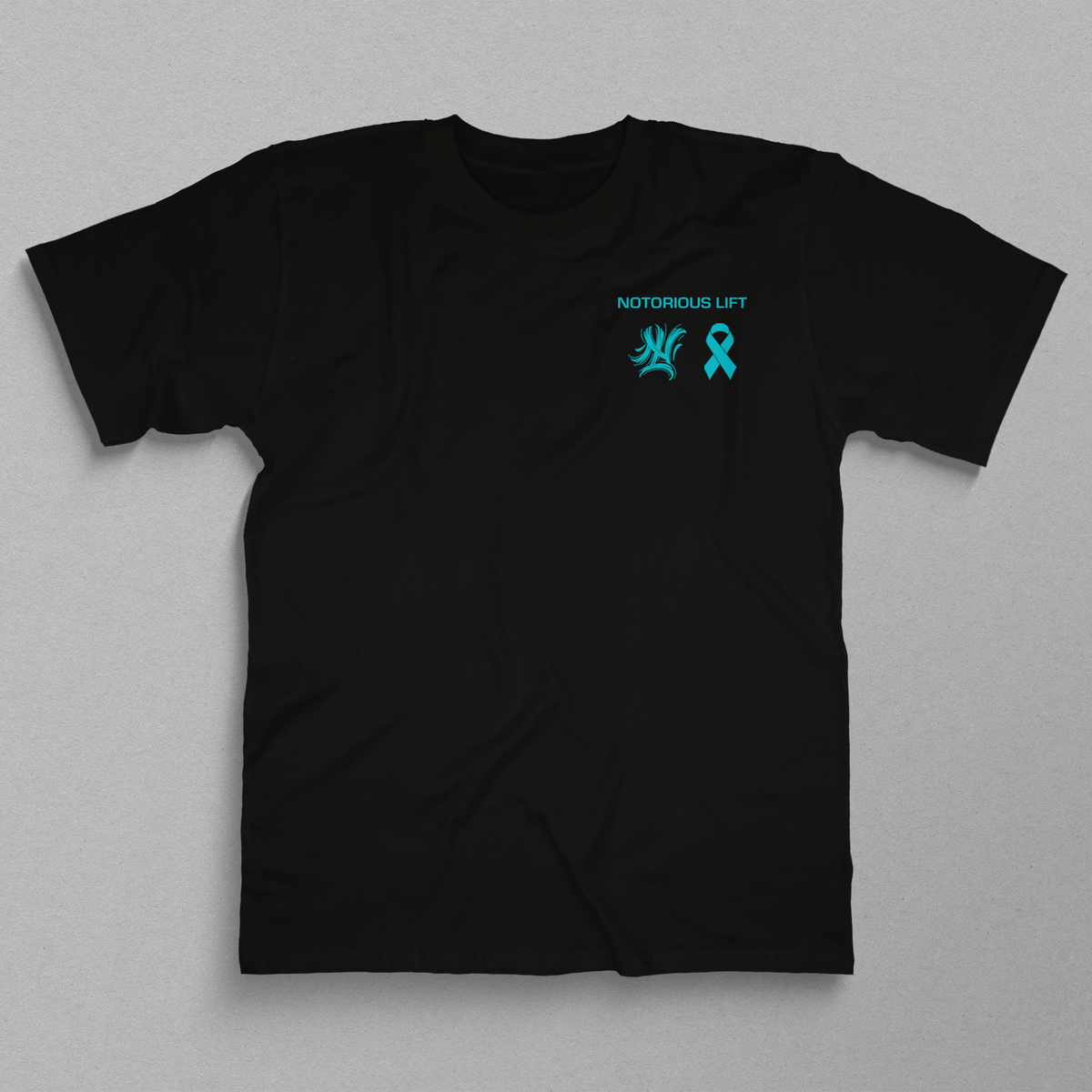 Cancer Awareness Tee, Ovarian Cancer Awareness, front view